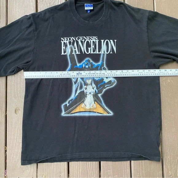 Rei Ayanami Neon Genesis Evangelion Anime Vintage Style YOUNGGUNS AOP 4XL Shirt